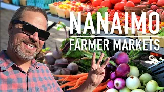 Top 3 Nanaimo BC Farmer Markets | Eat local Vancouver Island