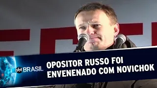 Exames confirmam que opositor russo Alexei Navalny foi envenenado | SBT Brasil (02/09/20)