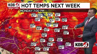 Brandon Richards: Hotter temps ahead in New Mexico