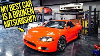 My Old BROKEN Mitsubishi Is The Rarest (And Best) Car I Own - Garage Update Episode 4