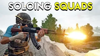 The Squads Kept Coming - PUBG (Solo Squads)