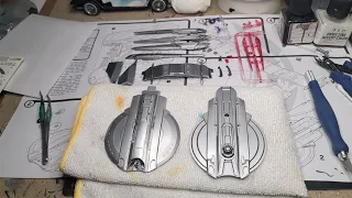 polar lights uss shenzhou 1/2500 part 1