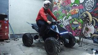 Tesla Cyberquad atv Homemade. Part 4