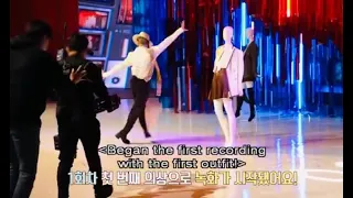 Behind the scenes of Jimin 'Filter' performance.