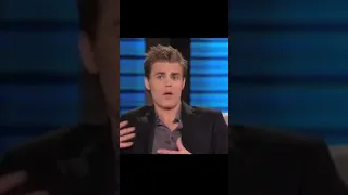 One of my favourite interviews😂 #paulwesley#thevampirediaries #to#tvdhumour#interview#shorts