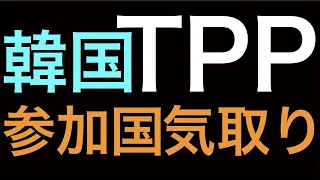 ＜再編集＞韓国、すでにTPPに参加国気どり。日本を含めた元加盟国すべての同意が必要。日本は国際法違反を理由にルールを守れない韓国を拒否すべき。