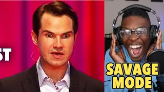 HE SAID WHAT?! 😳 | American Reacts to Jimmy Carr Riskiest Jokes Vol 1