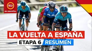 La Vuelta a España 2021 Resumen Etapa 6 | ¿Podrán los de la escapada llegar al final?