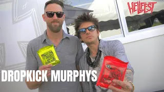 ERNIE BALL - interview DROPKICK MURPHYS au HELLFEST 2019 avec Tim et James (La Boite Noire)