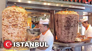 🇹🇷 [4k] Huge and Mouthwatering Turkish Street Food Tour Istanbul Turkey