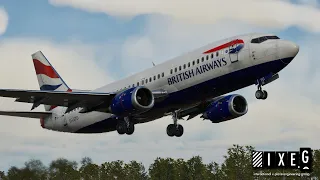 The IXEG 737-300 has landed in X-Plane 12! | Real 737 Captain LIVE | Heathrow – Edinburgh