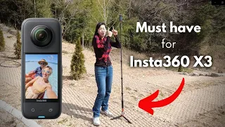 Insta360 X3 Must-Have Accessory | Best360 Monopod