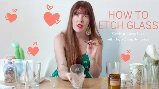 How to Etch Glass Tutorial with Pint Glasses: Craft a Long Live