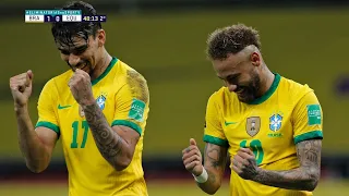 TEVE DANCINHA COM PAQUETÁ | Neymar vs Equador (04/06/2021)