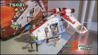 Lego Star Wars 75021 Republic Gunship Review