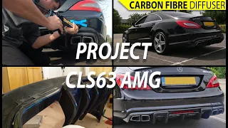 Project: CLS63 AMG - Carbon Fibre Rear Diffuser