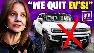 GM CEO Gets SHOCKED & Calls It QUITS on EVs for These 3 HUGE Reasons!