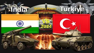 India vs turkey military power comparison 2024#militarycomparison#india#viral#video