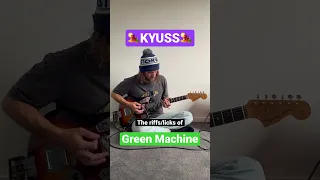Kyuss - Green Machine guitar cover. Quick run of the main riffs. #kyuss #greenmachine #guitarcover