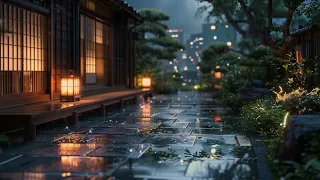 Virtual Rainstorm Escape: HQ Rain Sounds & Piano Melodies for Deep Relaxation and Stress Relief