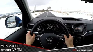 Volkswagen Amarok 3.0 V6 TDI POV Test Drive + Acceleration 0 - 100 km/h + Top Speed