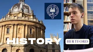 Day in the Life at Oxford University | History, Hertford College