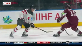 2022 IIHF World Junior Championship G05: Latvia Vs Canada - 08-10-2022