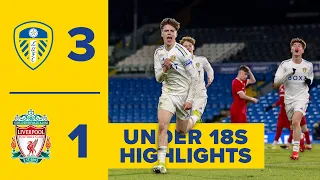 Leeds United U18 3-1 Liverpool U18 | FA Youth Cup Quarter-final