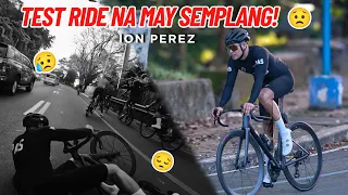 TEST RIDE NA MAY SEMPLANG! 😟| Ion Perez