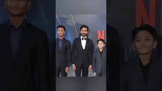 🥰😍Dhanush with his sons  Yatra & Linga😘🥰 They look perfect father & sons  jodi 😘😍