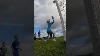 Ollie's Match highlights! Pre-season friendly with GoPro in the goal