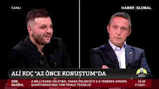 Fenerbahçe Başkanı Ali Koç, Candaş Tolga Işık ile Az Önce Konuştum'un Konuğu!