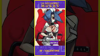 PORQUE A CRUZ VERMELHA PROCESSOU A PERSONAGEM VALENTINE DE SKULLGIRLS