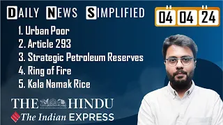 The Hindu & The Indian Express Analysis | 04 April, 2024 | Daily Current Affairs | DNS | UPSC CSE