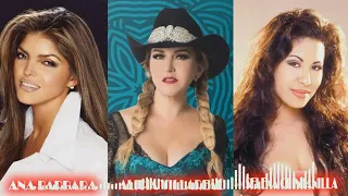 SELENA QUINTANILLA, ANA BARBARA Y ALICIA VILLAREAL SUS MEJORES EXITOS