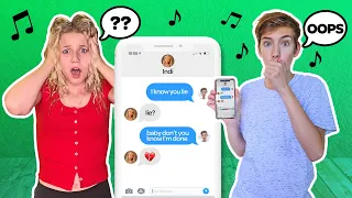 TIK TOK SONG LYRIC TEXT PRANK on my CRUSH! **Emotional REACTION** 💔🥺| Sawyer Sharbino