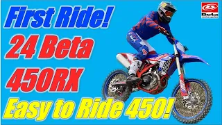 2024 Beta 450RX First Ride!