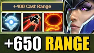 Max Cast range Luna [Super long: Lasso + Blink + Lich Gaze] Ability Draft