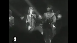 Rolling Stones rare live footage U.S. tour 1972 B&W