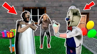 Granny Birthday Party vs Ice Scream vs Grandpa - funny horror animation parody (p.83)