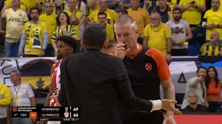 EUROLEAGUE 2023 - all Technical Fouls  (except "on coach" not included) - in Playoffs & Final-4.