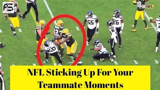 NFL  Sticking Up For Your Teammate Moments #nfl