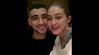 Gigi Hadid and Zayn Malik💔💔💔