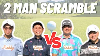 2 Man Scramble (Match Play Format ) Luigi & Robby VS Oogie and Allen
