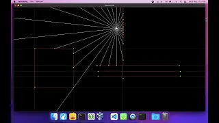 C++/SFML raycasting