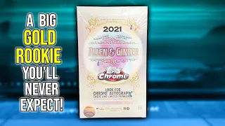 SURPRISING GOLD ROOKIE! | 2021 Topps Allen & Ginter Chrome Baseball Hobby Box