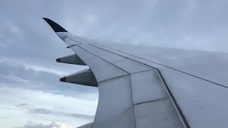 Singapore Airlines A350-900XWB Landing in Changi Airport, Singapore