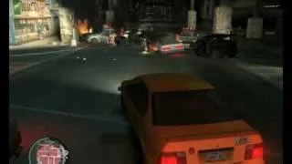 GTA IV crazy taxi + LUMEN songs