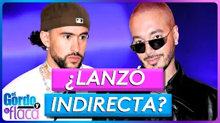 J Balvin sorprendido con la ‘tiradera’ de Bad Bunny en su contra | El Gordo Y La Flaca