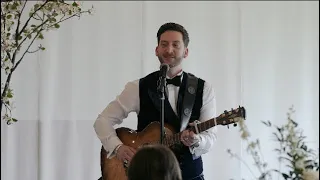 Grooms Amazing Wedding Speech Song 2022 (Ben Woods)